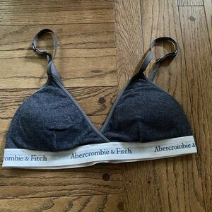 Abercrombie & Fitch Charcoal Bralette